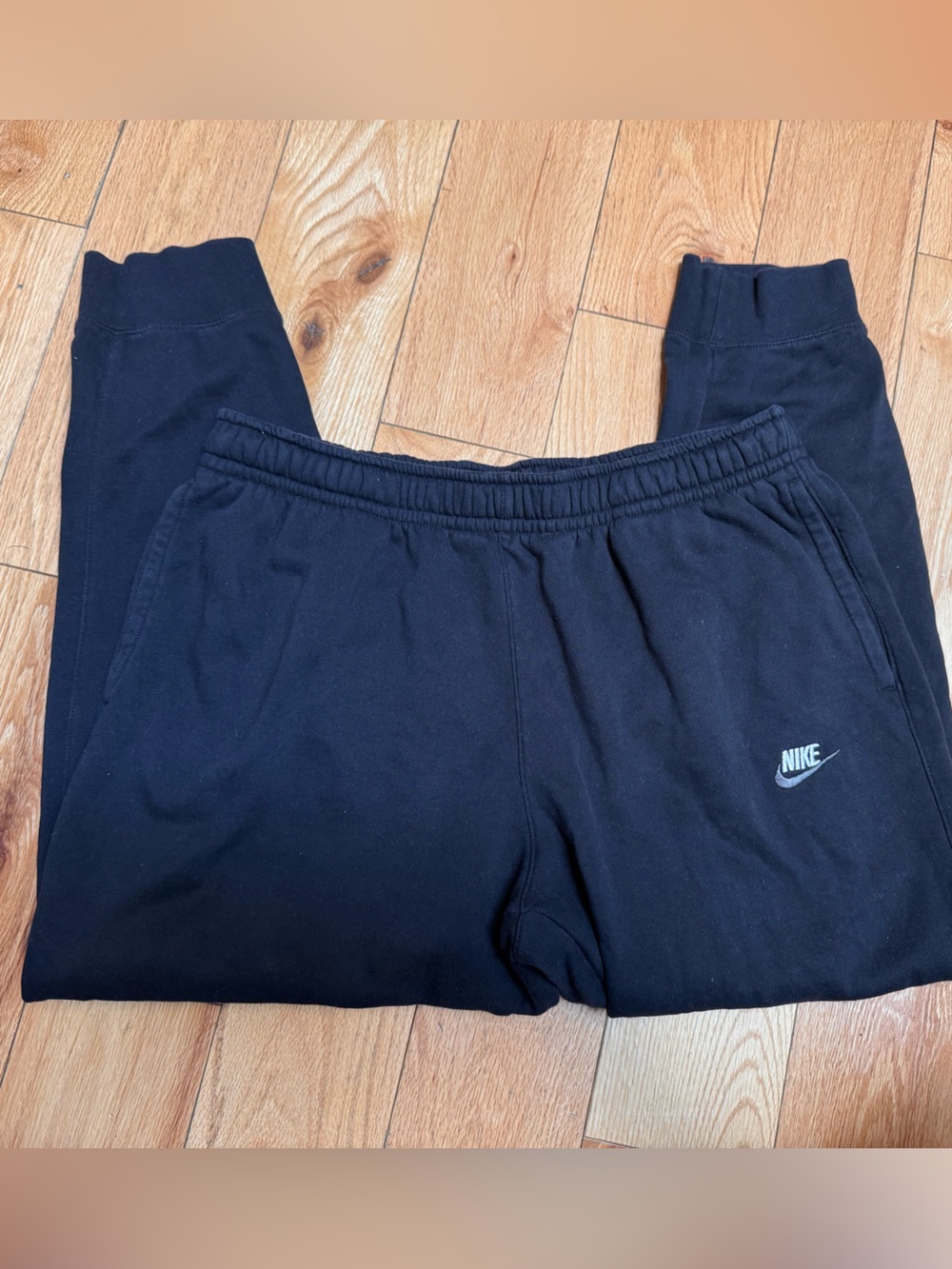 Nike Joggers with White Swoosh Tag
